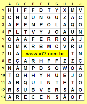 Caça Palavras Inflamação, Apoquentar, Munguzá, Quartzo