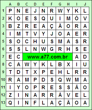 Caça Palavras Nozmoscada, Bissectriz, Esquimó, Ressair