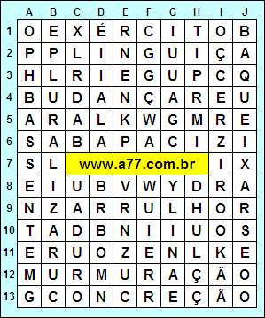 Caça Palavras Murmuração, Pluralizar, Assente, Arrulho