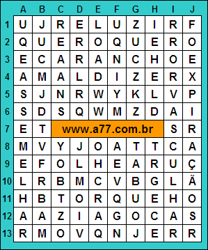 Caça Palavras Queroquero, Assemelhar, Reluzir, Folhear