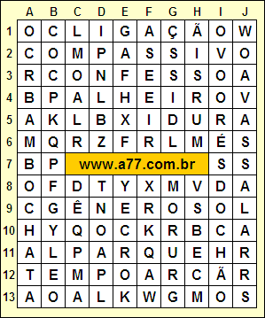 Caça Palavras Compassivo, Bambochata, Ligação, Gêneros