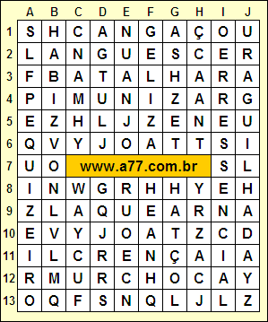 Caça Palavras Languescer, Pequizeiro, Cangaço, Laquear