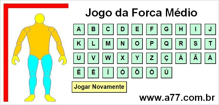 Jogo da Forca Nível Médio