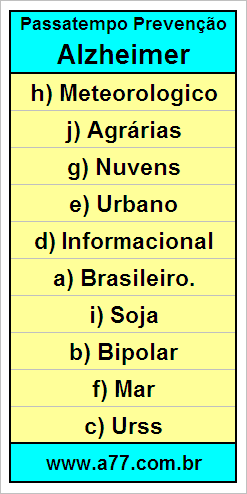 Palavras Cruzadas Para Idosos Tema Geografia