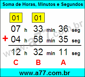 Aprender Somar Minutos