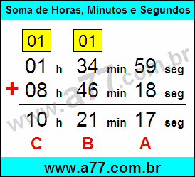 Aprender Somar Horas