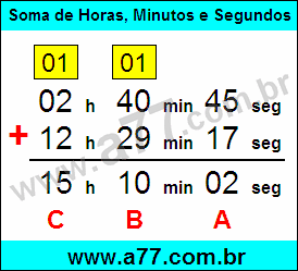 Aprender Somar Minutos