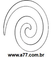 Stencil de Espiral