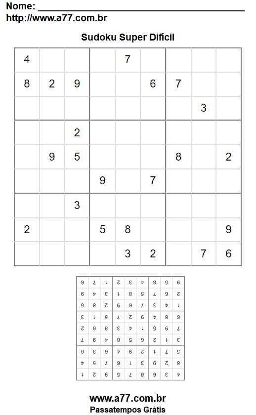 Sudoku Super Difícil Nº 113