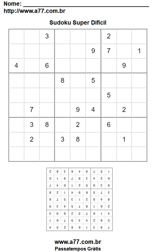 Sudoku Super Difícil Nº 115