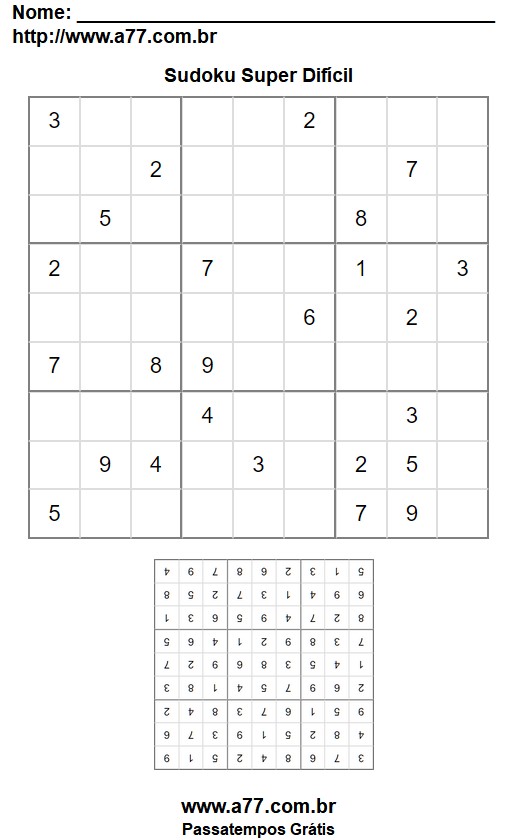 Sudoku Super Difícil Nº 119