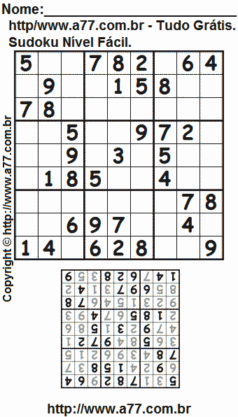 Sudoku Para Imprimir 22