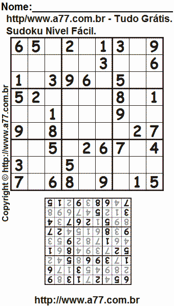 Sudoku Para Imprimir 112