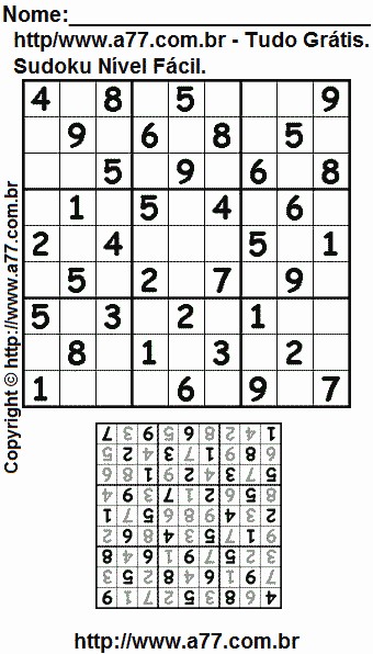 Sudoku Para Imprimir 22