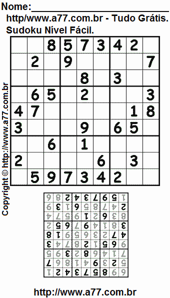 Sudoku Para Imprimir 31